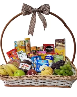 Cesta Romântica Dia dos Namorados - Café com Beijos